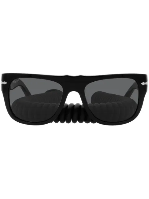 Persol Pinnacle retainer square sunglasses Black PO3295S1162B1