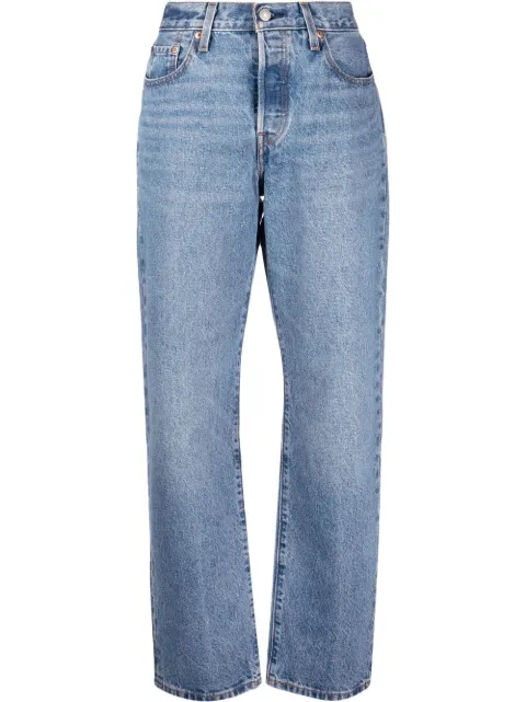 Levi's high-rise straight-leg jeans Blue A19590005