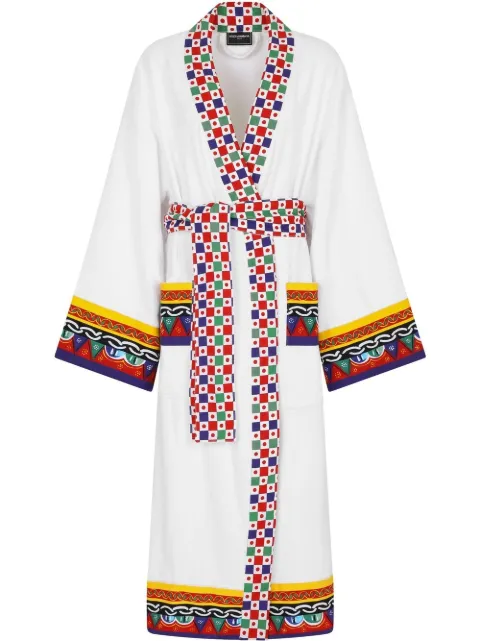 Dolce & Gabbana terry bath robe White TCF010TCAGN