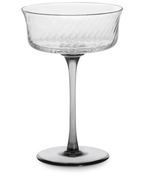 Dolce & Gabbana hand-blown Murano champagne coupe White TCB004TCAD2