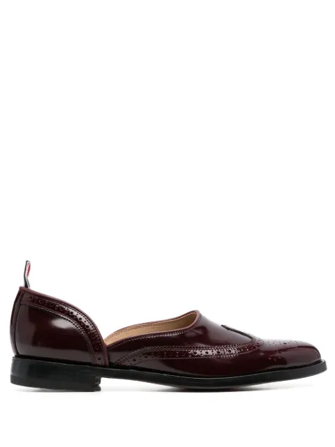 Thom Browne slip-on RWB Brogues Red FFF113AL0043