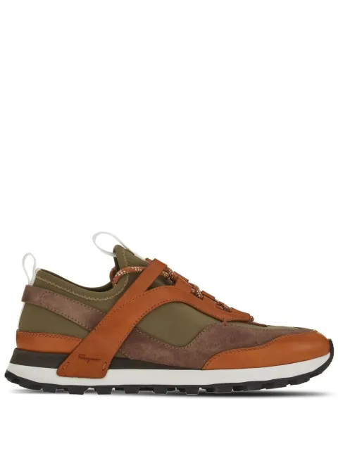Ferragamo Indy low-top sneakers Green 756568