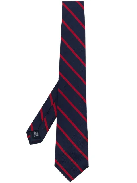 Polo Ralph Lauren diagonal-stripe silk tie Blue 712883559004