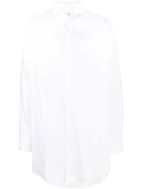 Maison Margiela organic-cotton Oxford shirt White SI1DL0002S52925