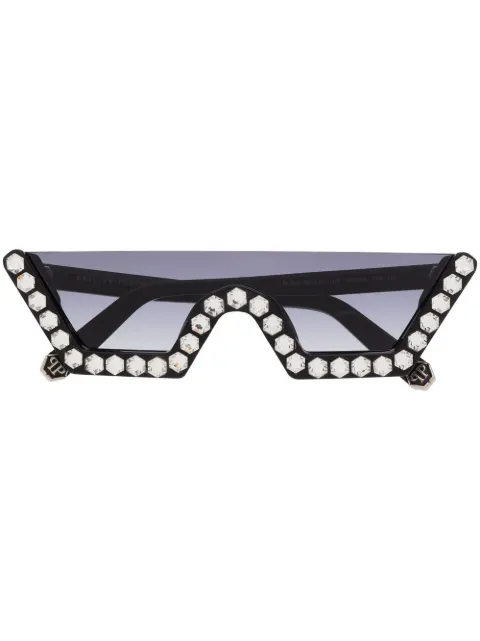 Philipp Plein Eyewear Plein Crystal Lux sunglasses Black PABAWES0117PXV086N
