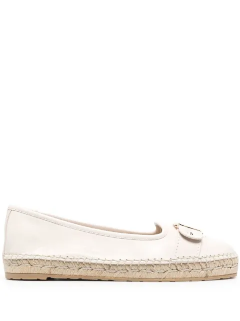 Ferragamo Vara buckle-detail espadrilles Neutrals 756036