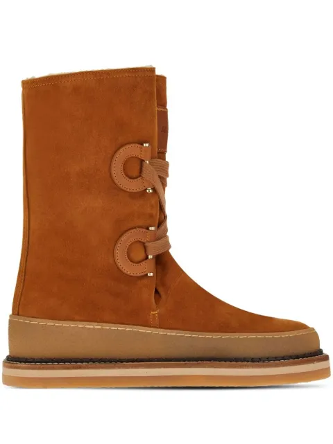Ferragamo Winter calf-length boots Brown 756750