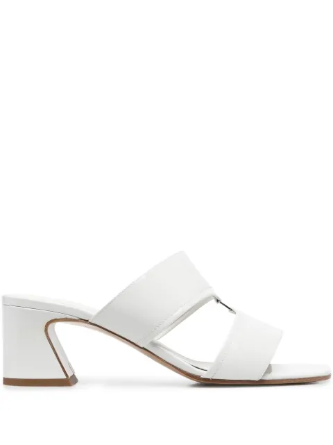 Ferragamo Tot 55mm double-strap sandals White 753783