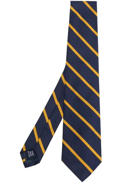 Polo Ralph Lauren stripe-print tie Blue 712883559002