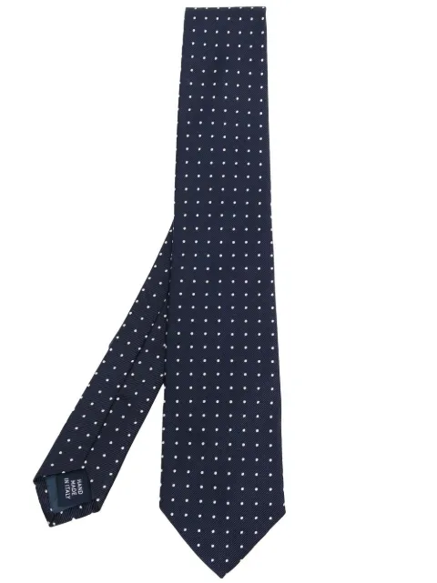 Polo Ralph Lauren polka-dot print tie Blue 712883561003