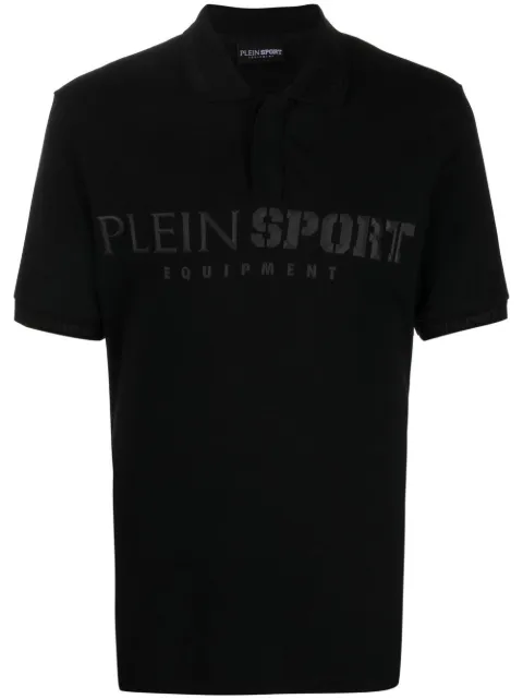 Plein Sport short sleeve polo shirt Black FABCMTK5754PTE003N