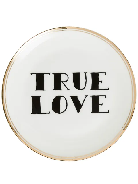Bitossi Home True Love plates (set of six) White FTB50005