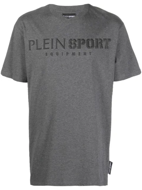 Plein Sport logo-print short-sleeve T-shirt Grey FABCMTK5730PJY002N