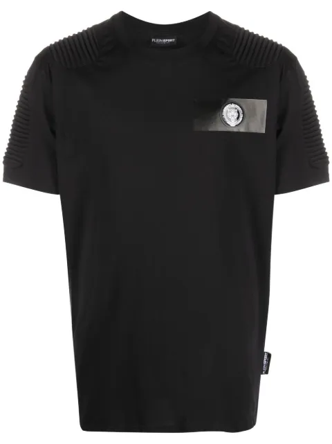 Plein Sport round neck T-shirt Black FABCMTK5737PJY002N