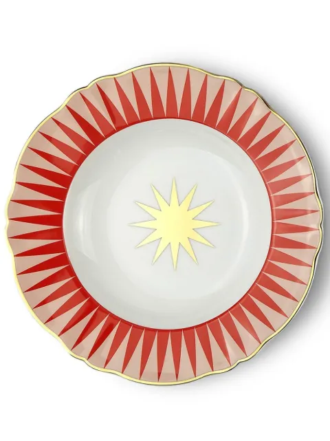 Bitossi Home 4 piece Baleno deep plate set White ABR50041
