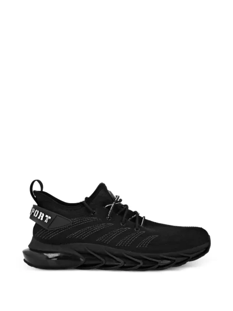 Plein Sport panelled lace-up sneakers Black FABSUSC0344STE003N