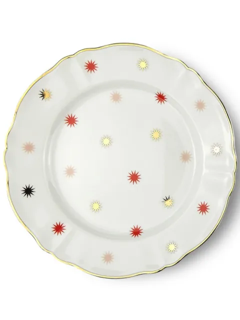 Bitossi Home 4 piece Volta dinner plate set White ABR50002