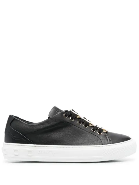 Ferragamo Nadine lace-up sneakers Black 753379
