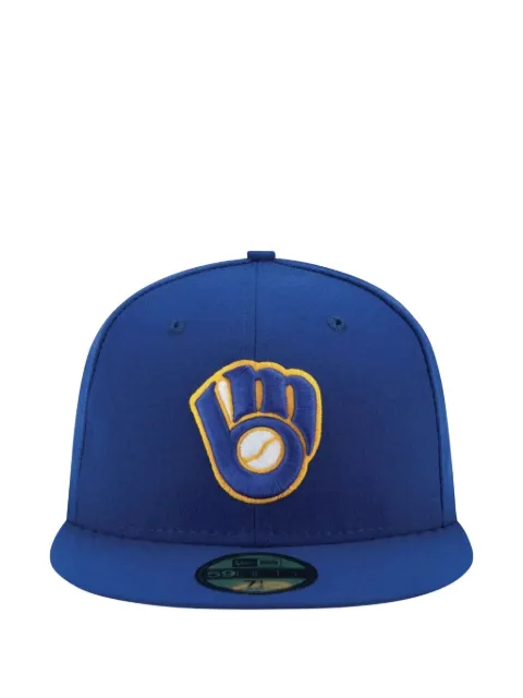 NEW ERA CAP x Milwaukee Brewers MLB 59Fifty "Blue/Yellow" cap Blue 70361064