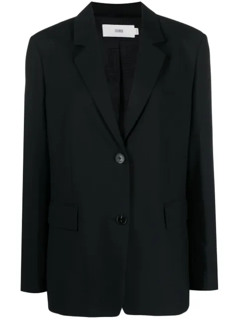 Closed Lola notched-collar single-breasted blazer Black C9714835P22
