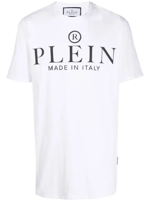 Philipp Plein graphic-print T-shirt White FABCMTK5592PJY002N