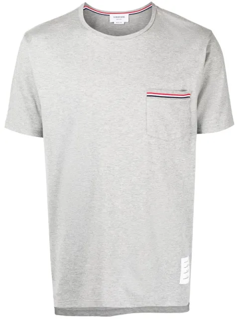 Thom Browne pocket cotton T-Shirt Grey MJS010A01454