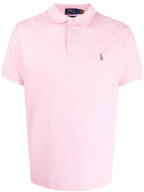 Polo Ralph Lauren embroidered-logo polo shirt Pink 710704319011