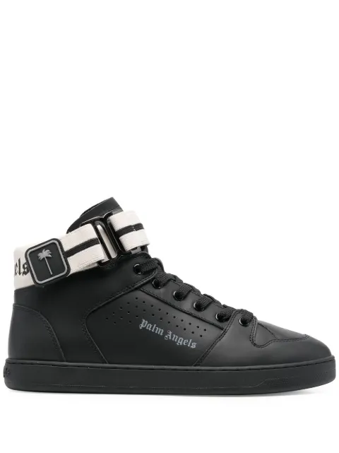 Palm Angels Palm 1 hi-top sneakers Black PMIA077F22LEA0011010