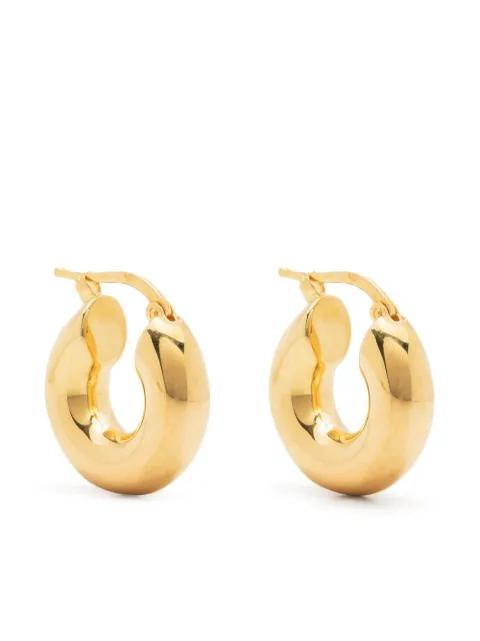 Jil Sander sculptural hoop earrings Gold J11VG0003P4865
