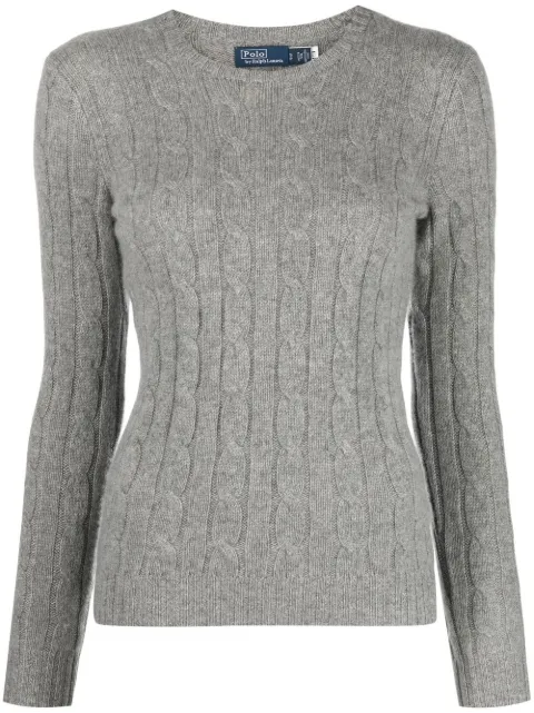 Polo Ralph Lauren cable-knit cashmere jumper Grey 211880516001