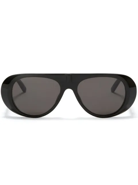 Palm Angels Eyewear Sierra round-frame sunglasses Black PERI011F22PLA0011007