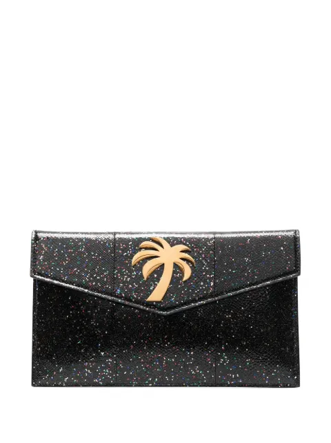 Palm Angels Palm Beach Night Out clutch bag Black PWNM002F22LEA0021076