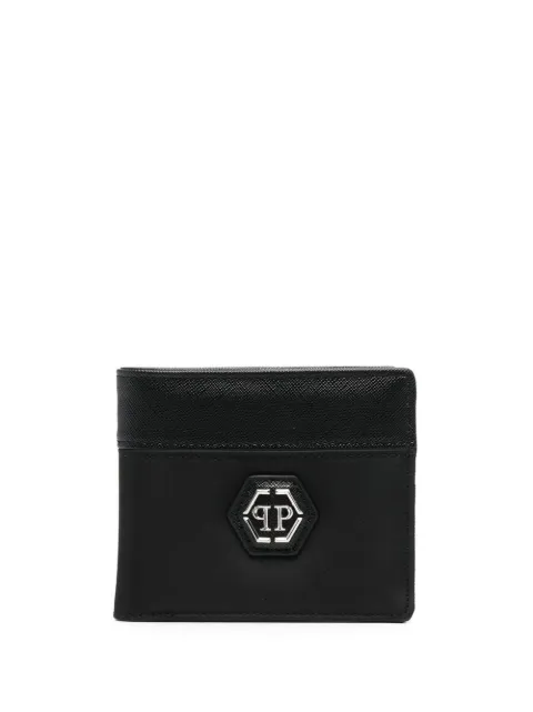 Philipp Plein french wallet Hexagon Black AABAUWE0003PNY002N