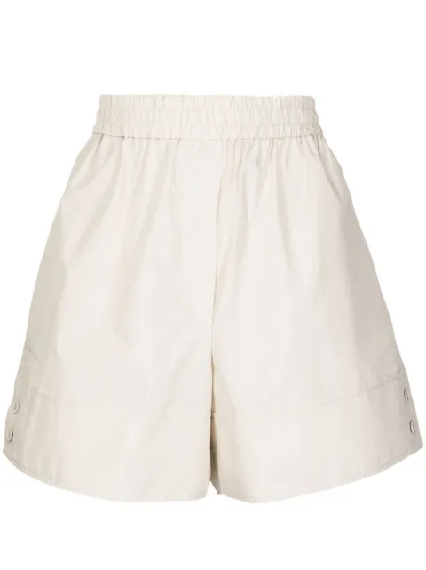 3.1 Phillip Lim elasticated above-knee shorts Yellow P2215443LCE