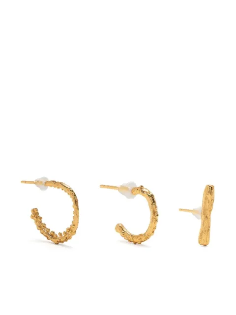 Alighieri Starry Night earrings set of three Gold FJ5494B