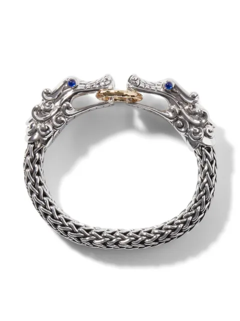 John Hardy 18kt yellow gold Legends Naga bracelet Silver BZS60193BSP
