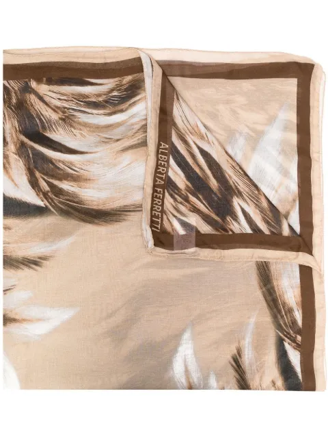 Alberta Ferretti Andromeda modal scarf Neutrals A33065172