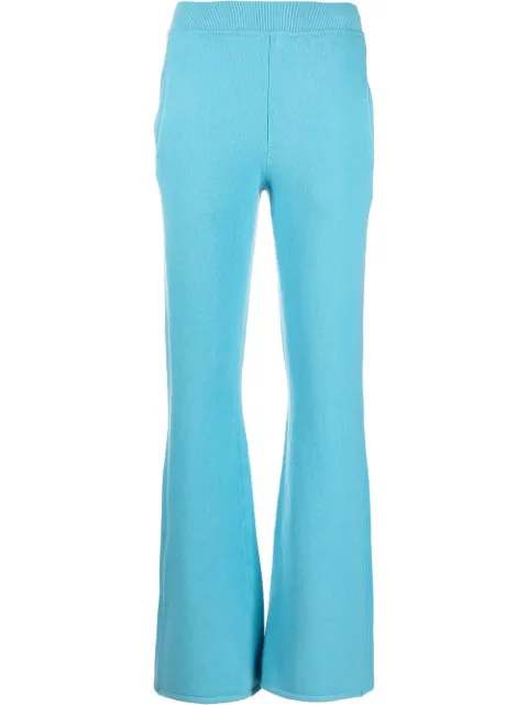 Alberta Ferretti flared-leg cut trousers Blue J03816602