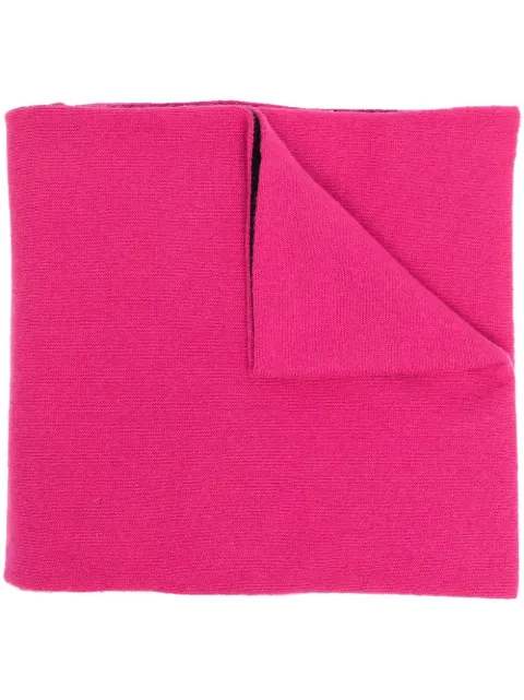 Alberta Ferretti slogan-print scarf Pink J33806602