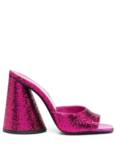 The Attico 105mm Luz sandals Pink 227WS502G001