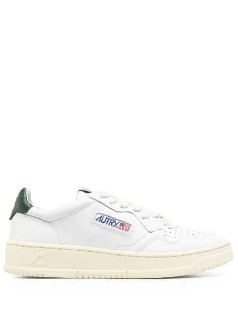 Autry 01 low-top leather sneakers White AULWLL47WHTMOUNTAIN