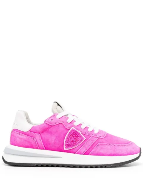 Philippe Model Paris logo-patch sneakers Pink TYLDDLN1