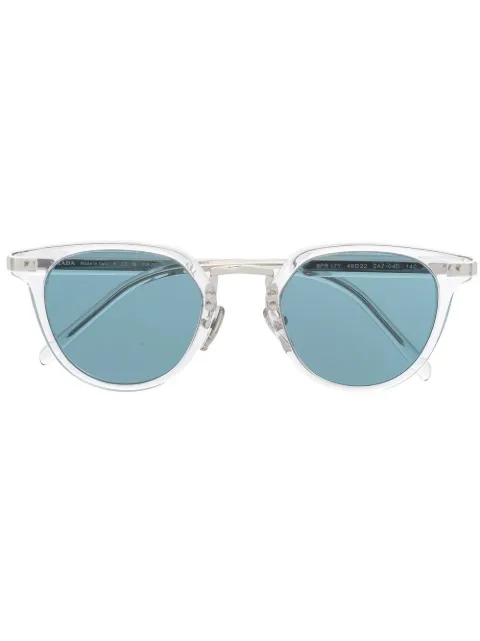 Prada Eyewear round-frame tinted sunglasses Neutrals SPR17Y2AZ04D