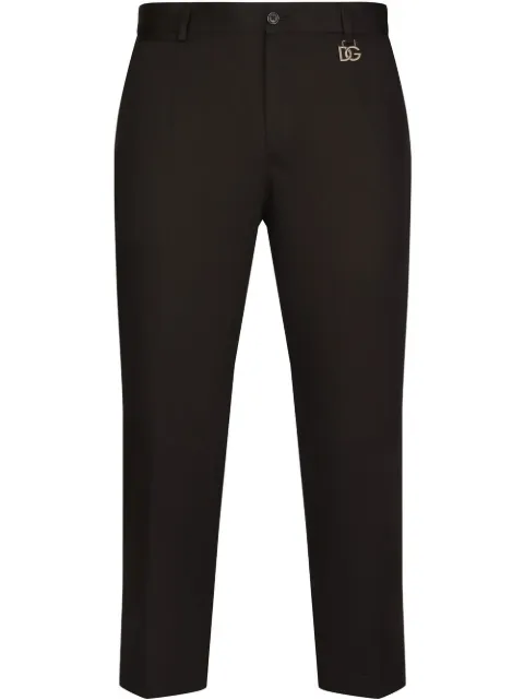 Dolce & Gabbana stretch-cotton chino trousers Blue GY6FETGF092