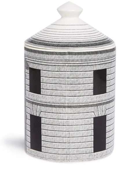 Fornasetti SE POI Scented candle (310g) Grey FPSM419XIM