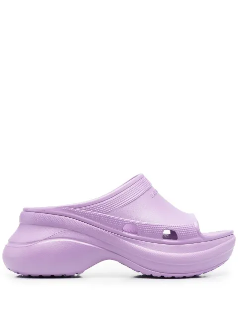 Balenciaga x Crocs Pool sandals Purple 677389W1S8E