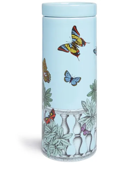 Fornasetti tall NEL MENTRE scented candle (800g) Blue FPT514YGS