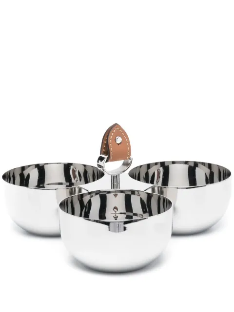 Ralph Lauren Home Wyatt triple but bowls Silver 680673976001