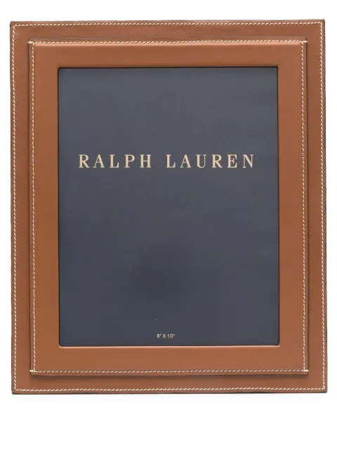 Ralph Lauren Home Brennan leather photo frame ( 8cm x 10cm) Brown 682662676001