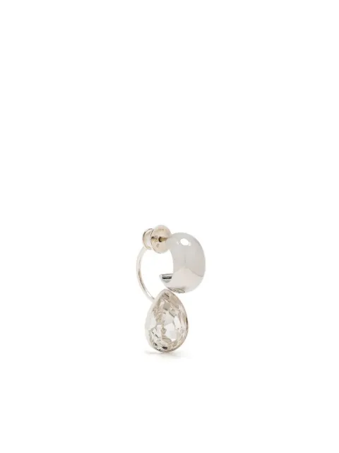 Mounser Gemini single hoop earring Silver MSS202229C